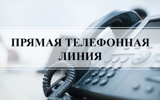  «17.04.2025 в общественной приемной Губернатора области с 10.00 до  12.00 проводится «прямая телефонная линия» по бесплатному  тел. 8-800-101-84-73